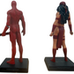 Vintage 2006 Eaglemoss Classic Marvel Figurine Collection Set Of 2 - Daredevil & Electra