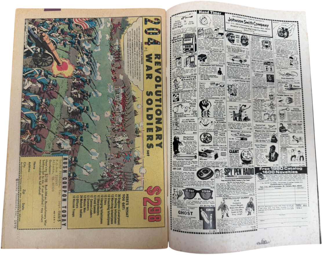 Vintage 1981 Marvel Comics - Star Trek Comic Issue No.11 February 1981 - Ex Shop Stock (Grade 6.5)