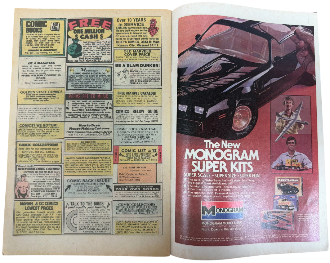 Vintage 1981 Marvel Comics - Star Trek Comic Issue No.12 March 1981 - Ex Shop Stock (Grade 6.0)