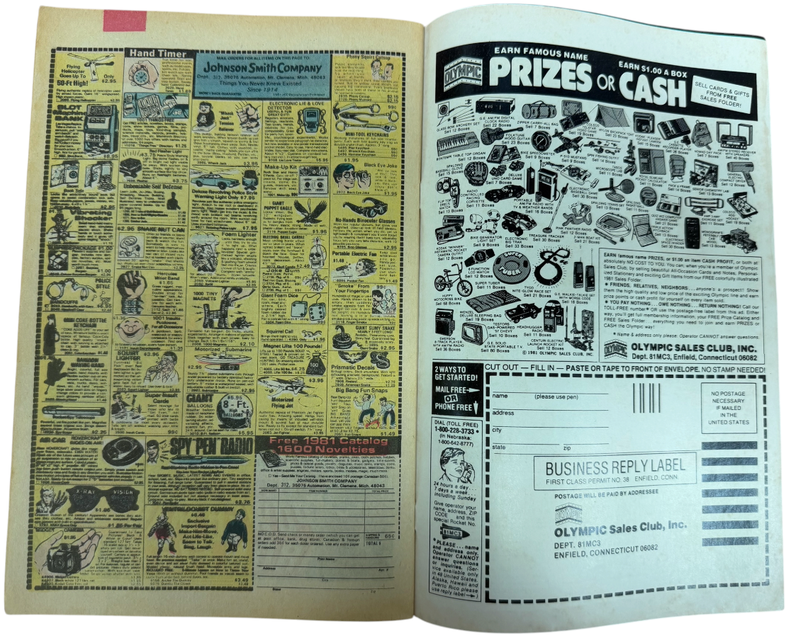 Vintage 1981 Marvel Comics - Star Trek Comic Issue No.14 June 1981 - Ex Shop Stock (Grade 5.0)