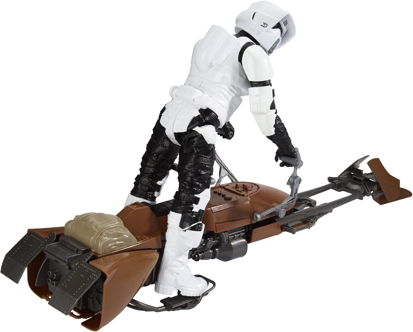 Star Wars The Return Of The Jedi 12 Inch Biker Scout With Speeder Bike Action Figure Set - Brand New Factory Sealed Shop Stock Room Find