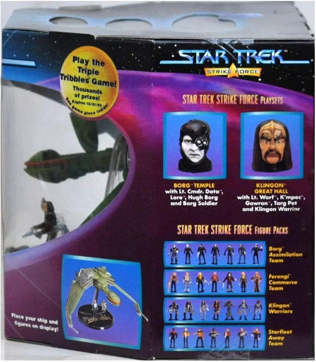 Star Trek Klingon Bird of Prey Strike Force 1997 Limited Edition