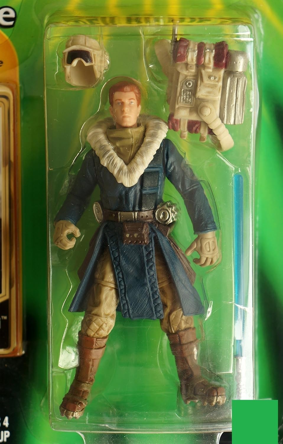 Vintage 2000 Star Wars Power Of The Jedi Collection 1 Obi-Wan Kenobi Cold Weather Gear Action Figure - Brand New Factory Sealed Shop Stock Room Find