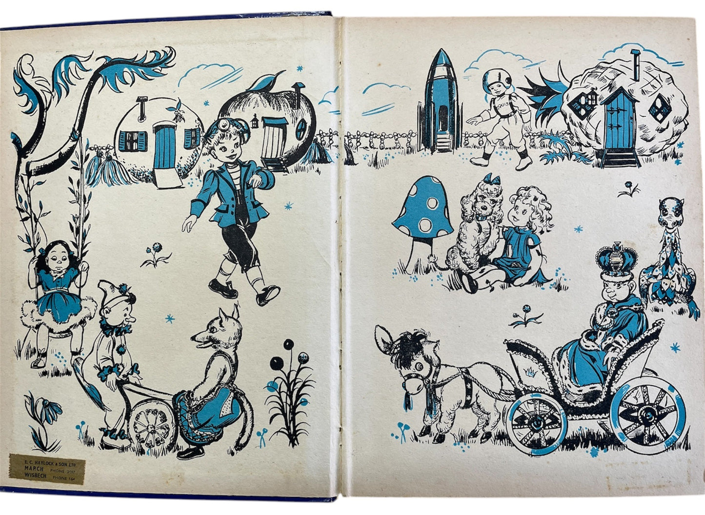 Vintage 1961 The Torchy Gift Book 2 - A Daily Mirror Book By Roberta Leigh - (Gerry Anderson Produced) Very Good Condition
