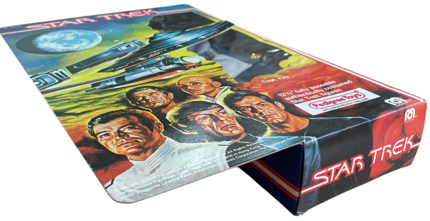 Vintage Mego 1979 Star Trek The Motion Picture 12 inch Captain / Admiral Kirk Action Figure - Nr Mint Condition - Former Shop Counter Display Figure