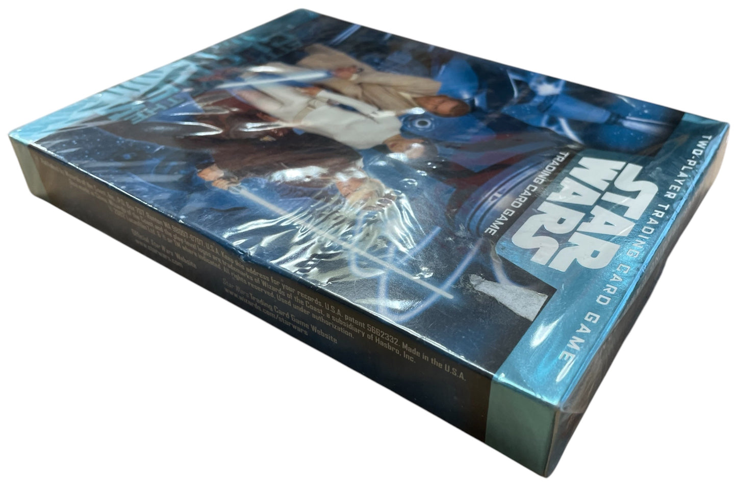 Vintage 2002 Star Wars Attack Of The Clones Two Player Trading Card Game - Factory Sealed Shop Stock Room