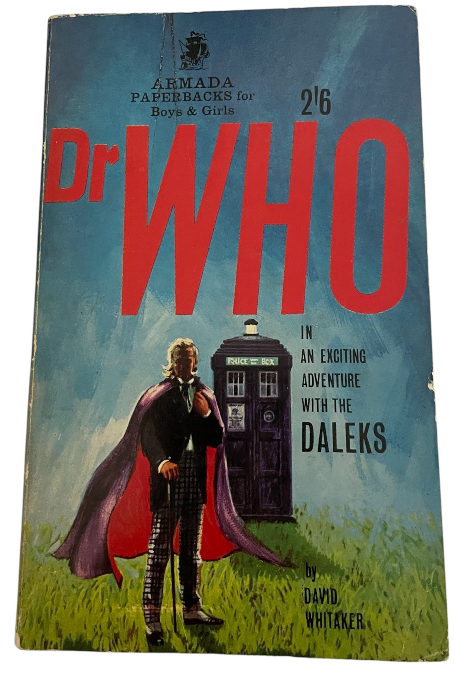 Vintage Armada 1964 Dr Who In An Exciting Adventure With The Daleks Paperback Book