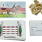 Vintage 1978 Bryplay - Show Jumping 3D Card Game - 100% Complete - In The Original Box - Former Shop Stock