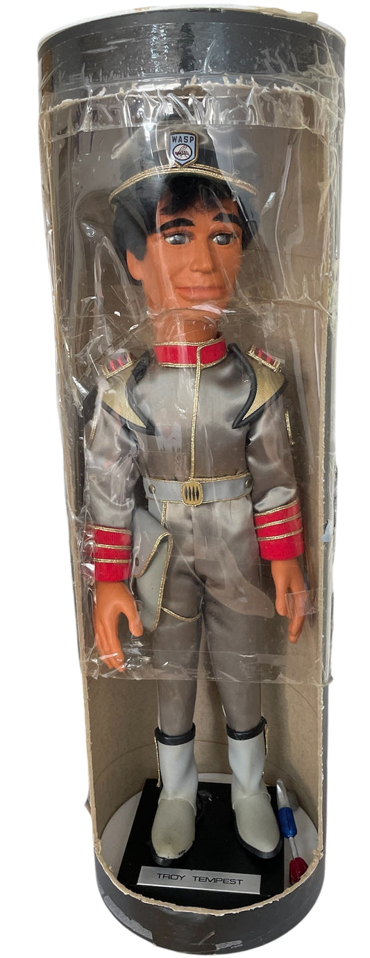 Vintage 2004 This Planet Earth - Gerry Andersons Stingray - Captain Troy Tempest 1:1 Scale Display Replica Puppet - Limited Edition No. 91/100 With Fantastic Condition With Display Stand
