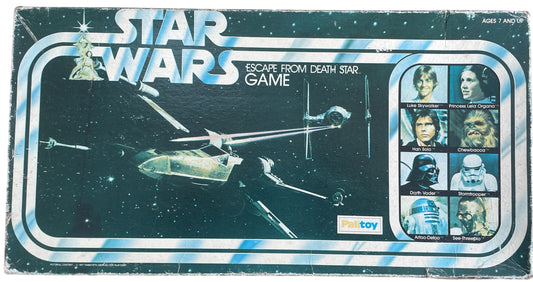 Vintage Palitoy 1977 Star Wars Escape From The Death Star Board Game - Fantastic Condition Complete In The Original Box