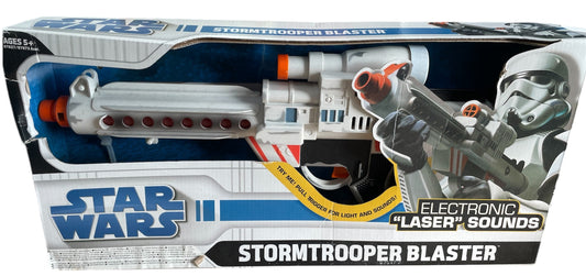 Vintage 2008 Star The Clone Wars Electronic Laser Sounds Stormtrooper Blaster - Shop Stock Room Find