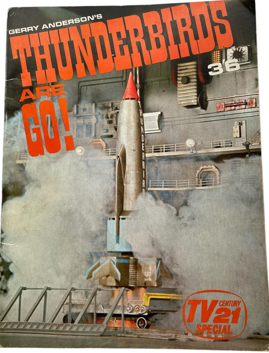 Vintage TV Century 21 Special 1966 Gerry Andersons Thunderbirds Are Go-The Movie - A Century 21 Paperback Book - Fantastic Condition