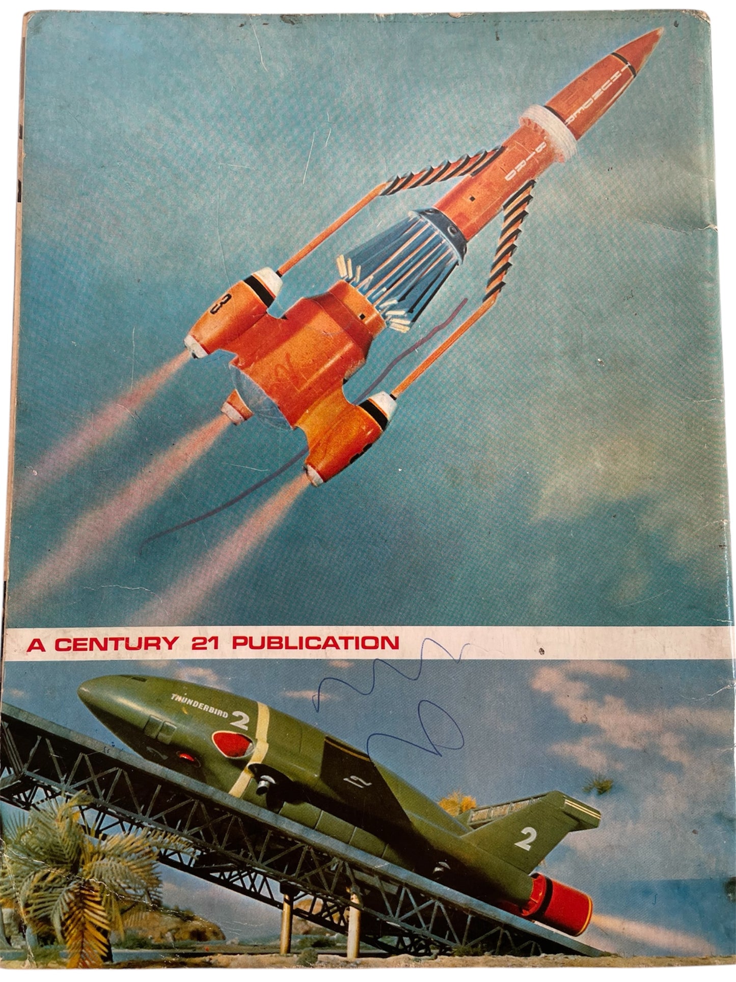 Vintage TV Century 21 Special 1966 Gerry Andersons Thunderbirds Are Go-The Movie - A Century 21 Paperback Book - Fantastic Condition