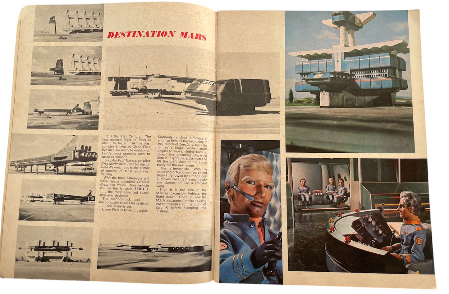 Vintage TV Century 21 Special 1966 Gerry Andersons Thunderbirds Are Go-The Movie - A Century 21 Paperback Book - Fantastic Condition