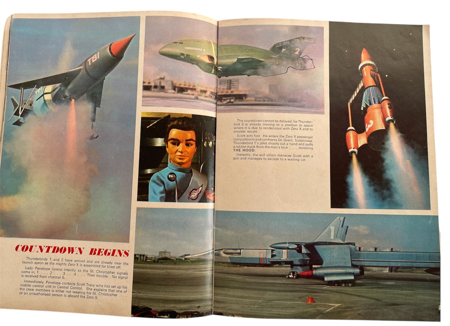 Vintage TV Century 21 Special 1966 Gerry Andersons Thunderbirds Are Go-The Movie - A Century 21 Paperback Book - Fantastic Condition