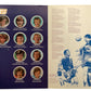 Vintage 1972 Esso Top Team Players Medal Collection - The Top 22 Soccer Superstars From England, Scotland, Wales and Northern Ireland - Presented In A Presentation Binder - Very Good Condition