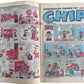 Vintage Whizzer And Chips Weekly Boys And Girls Comic - 28th February 1970 With Free Instant Disguise Kit Gift - Former Shop Stock