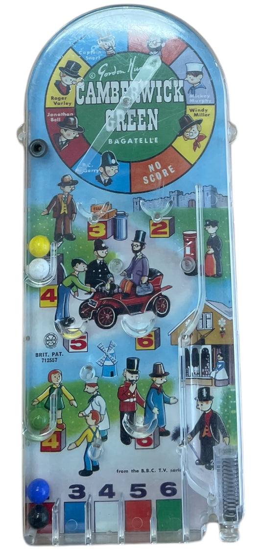 Vintage Louis Marx 1960's Gordon Murrays Camberwick Green Bagatelle Pin Ball Game - Fantastic Condition In Full Working Order