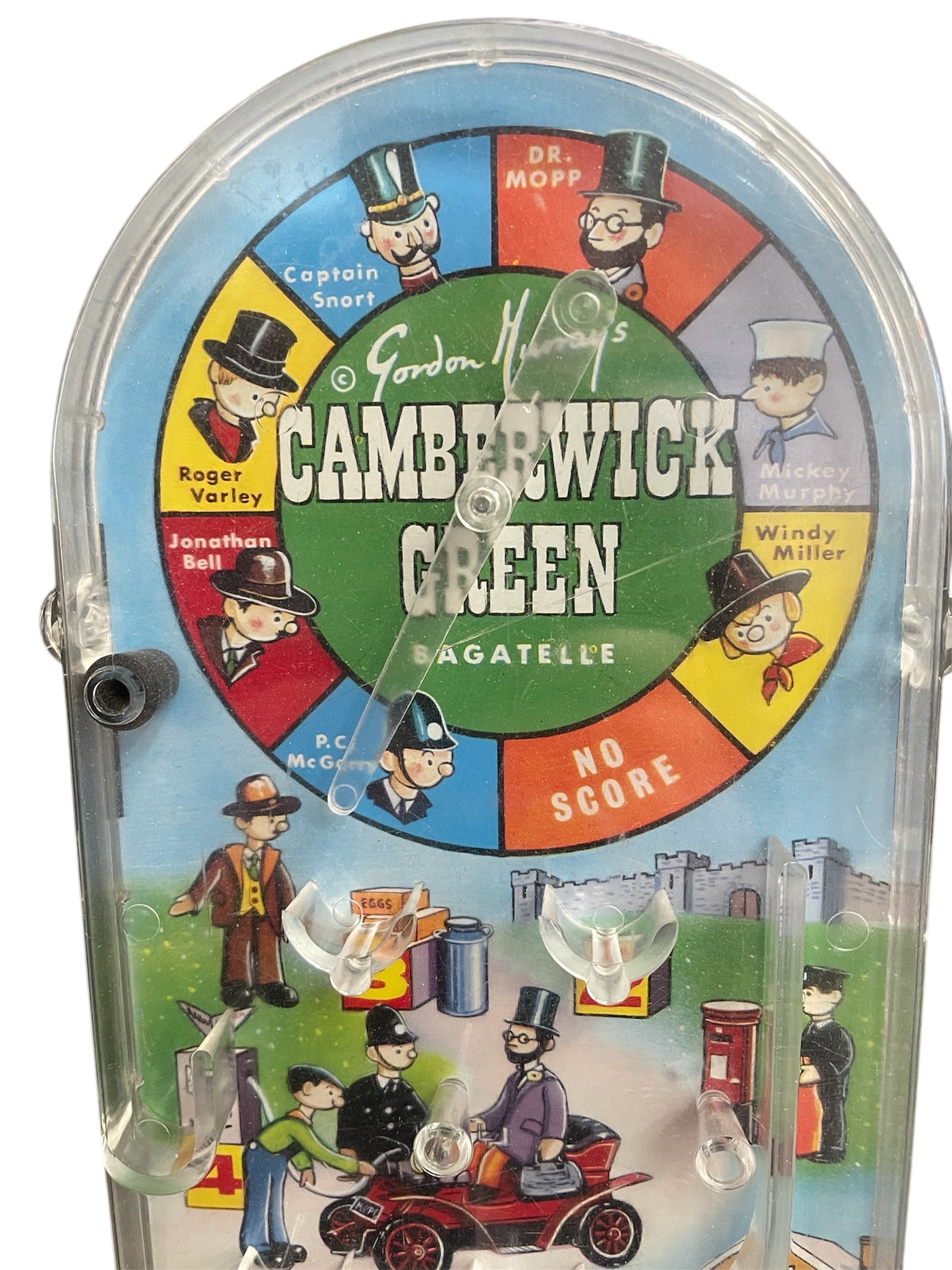 Vintage Louis Marx 1960's Gordon Murrays Camberwick Green Bagatelle Pin Ball Game - Fantastic Condition In Full Working Order