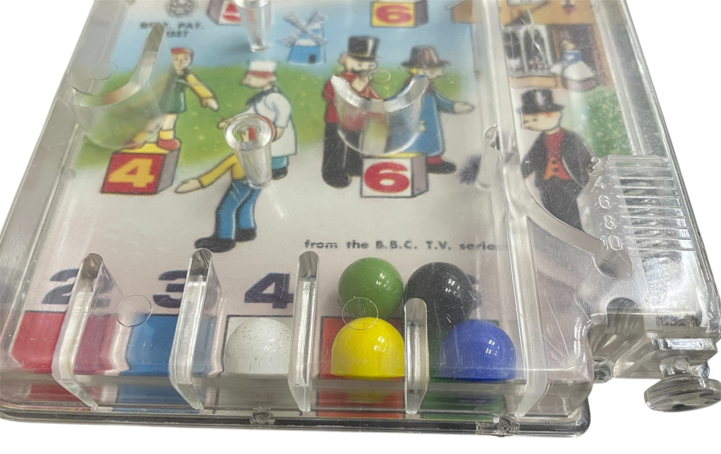 Vintage Louis Marx 1960's Gordon Murrays Camberwick Green Bagatelle Pin Ball Game - Fantastic Condition In Full Working Order