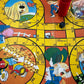 Vintage 1973 Hopes - The Magic Roundabout Twin Pack - 2 Great Board Games In One Super Box - Includes Crazy Races And Ludo - 100% Complete - In The Original Box.