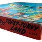 Vintage 1960 Roberta Leighs (Gerry Anderson Produced) Torchys Race To Topsy Turvy Land Board Game - Very Good Condition and Complete In The Original Box
