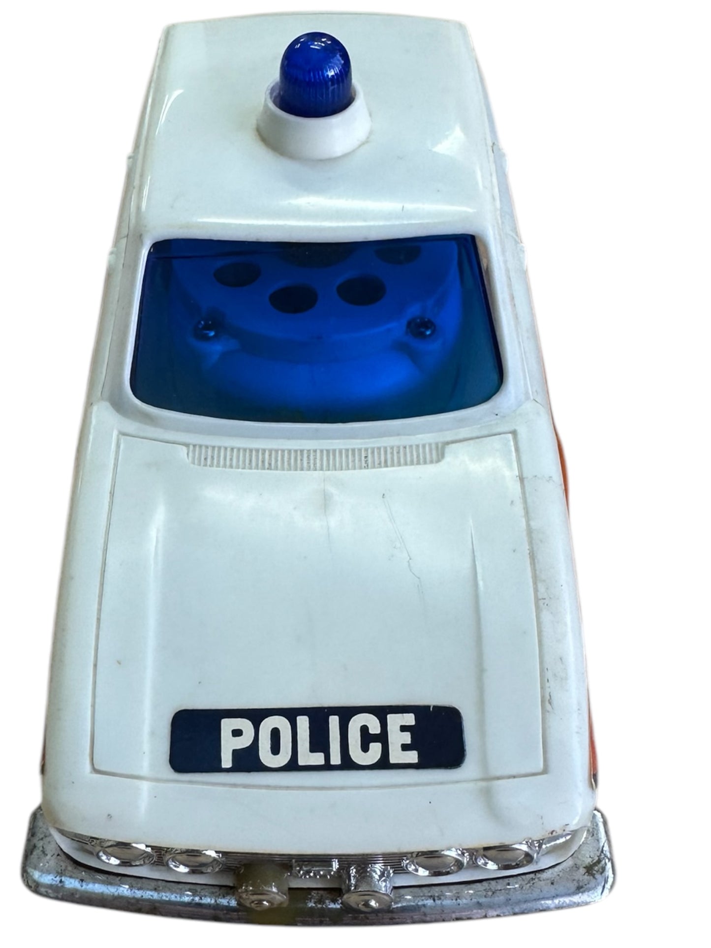 Vintage 1973 Palitoy Bradgate Z Cars Talking Z Victor 4 Triumph 2500 Police Car Battery Operated Fully Working & Complete In The Original Box