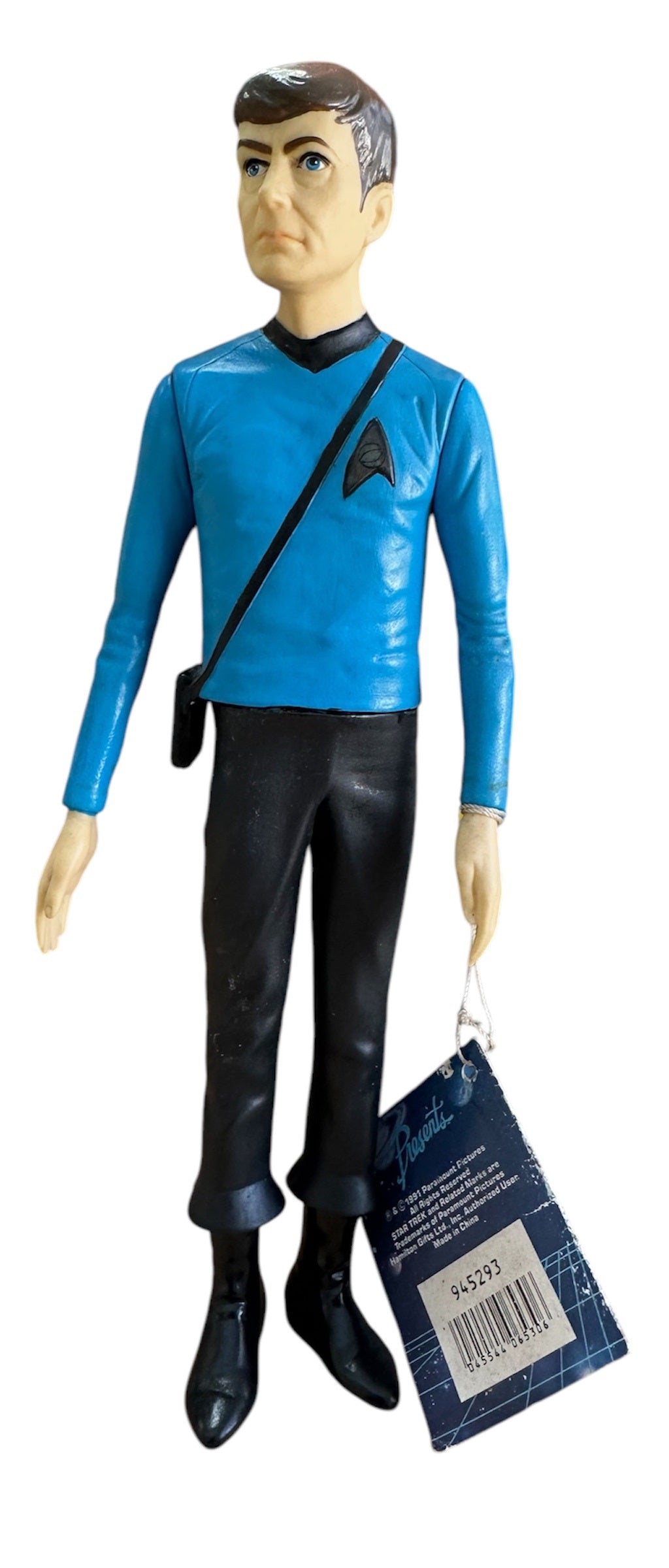 Vintage 1991 Hamiltons Star Trek The Original Sereis 10 Inch Vinyl Doctor Leonard Bones McCoy Action Figure - Shop Stock Room Find