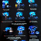Vintage Toy Options 1997 Lost In Space The Movie Proteus Armor Prof. John Smith Action Figure - Brand New Shop Stock Room Find