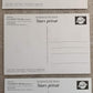 Vintage Babylon 5 1997 Science Fiction Stars Privat Set Of 3 x Individual Postcards By Filmwelt Berlin - Unsold Shop Stock