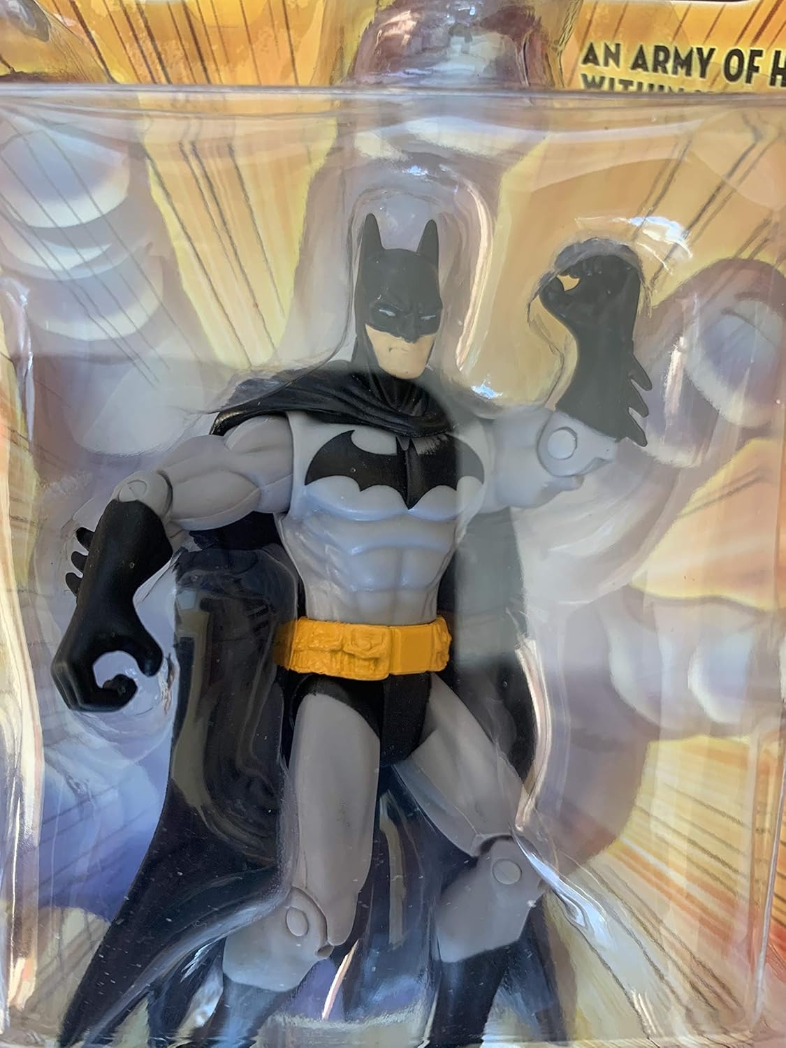 Vintage 2008 DC Universe Infinite Heroes Crisis Series 1 Figure Number 24 - Batman Action Figure - Brand New Factory Sealed Shop Stock Room Find