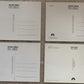 Vintage 1997 Star Trek The Next Generation First Contact Set Of 4 x Individual Post Cards By Classico - Unsold Shop Stock