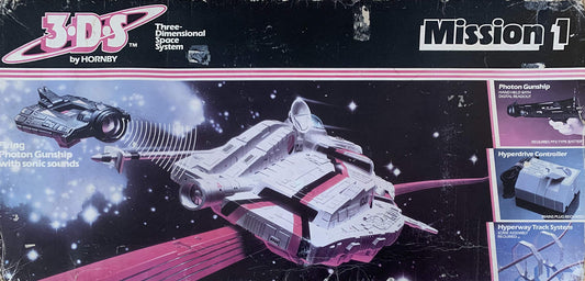 Vintage Hornby 3.D.S Three Dimensional Space System Mission 1 100% Complete &amp; Unused - In The Original Box - Shop Stock Room Find