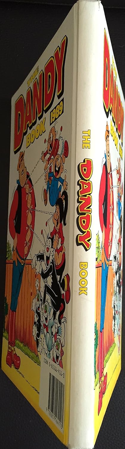 Vintage 1988 DC Thompson The Dandy Book Annual 1989 - Ex Shop Stock