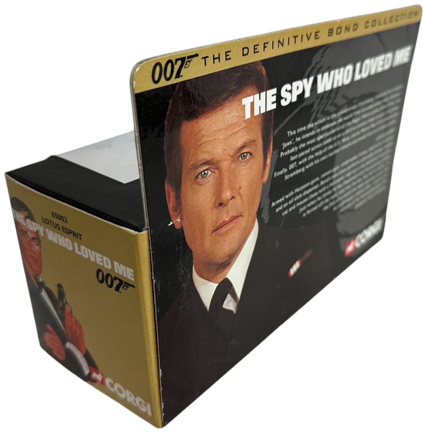 Vintage 2000 Corgi James Bond 007 The Definitive Collection - The Spy Who Loved Me - Lotus Esprit Underwater 1:36 Scale Die-Cast Car Vehicle Replica Model No. 65002 - Brand New Shop Stock Room Find