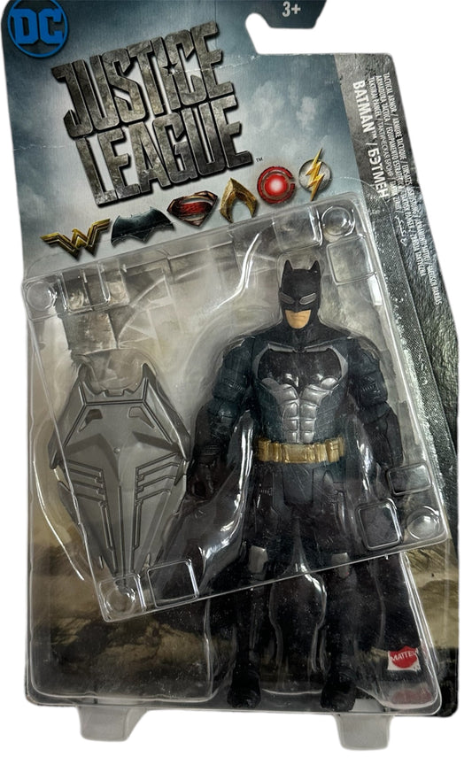 DC Comics Mattel 2017 Justice League Highly Detailed Battle Armor Batman 6 Inch Action Figure - Factory Sealed Shop Stock Room Find