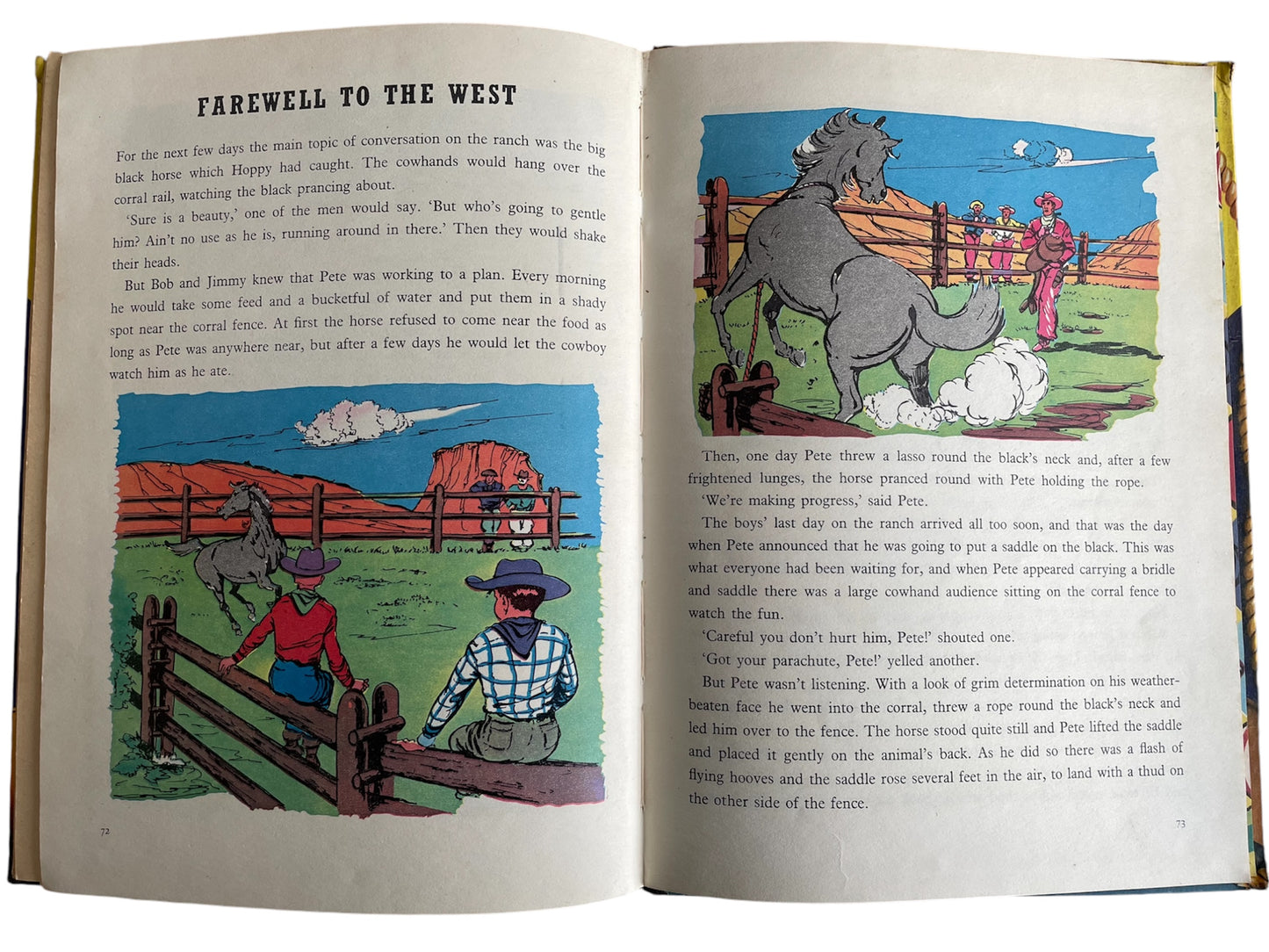 Vintage Hopalong Cassidy Stories No. 3 Annual from 1955