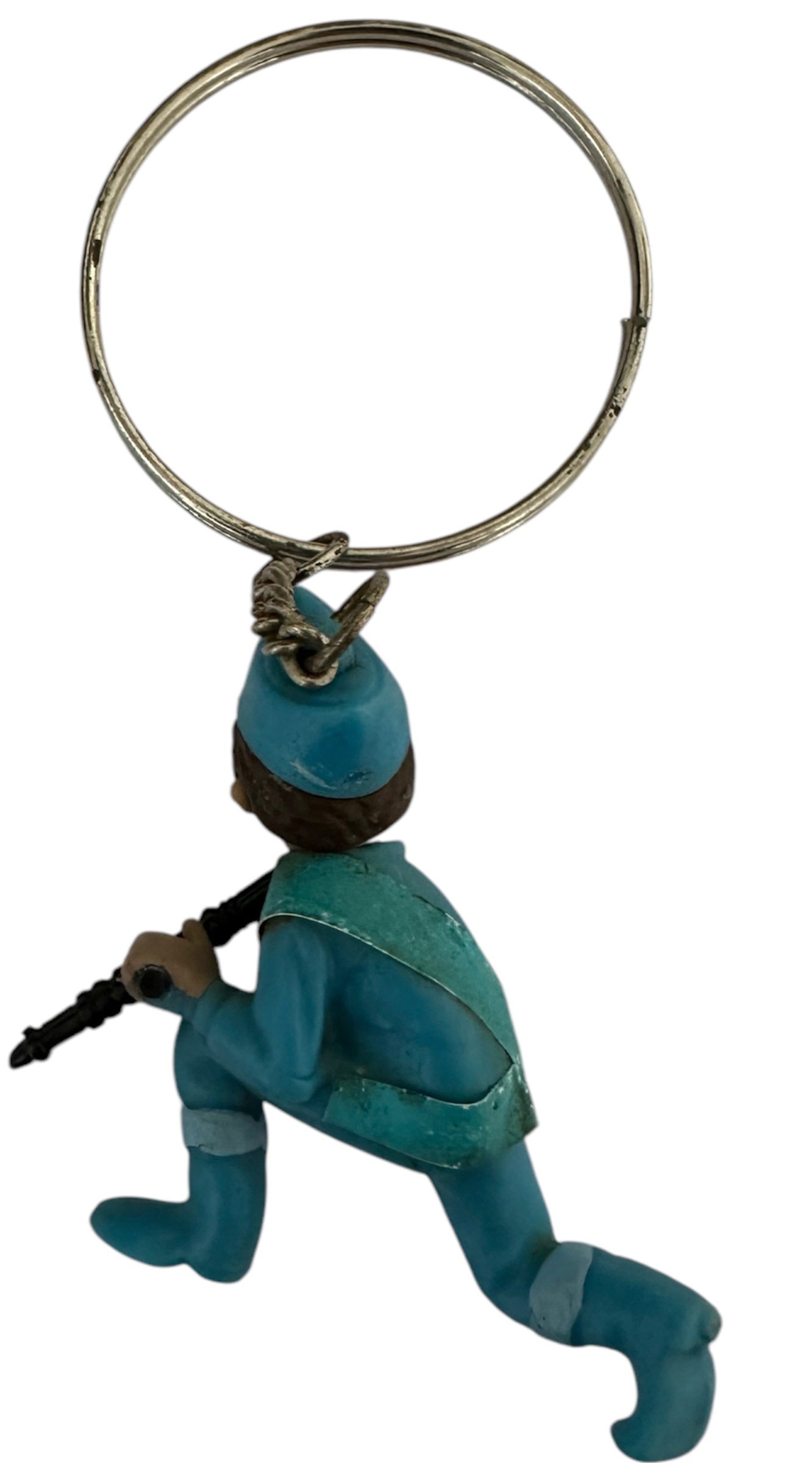 Vintage 1960's Gerry Andersons Thunderbirds - Scott Tracy Figural Keyring - Fantastic Condition Ultra Rare Item
