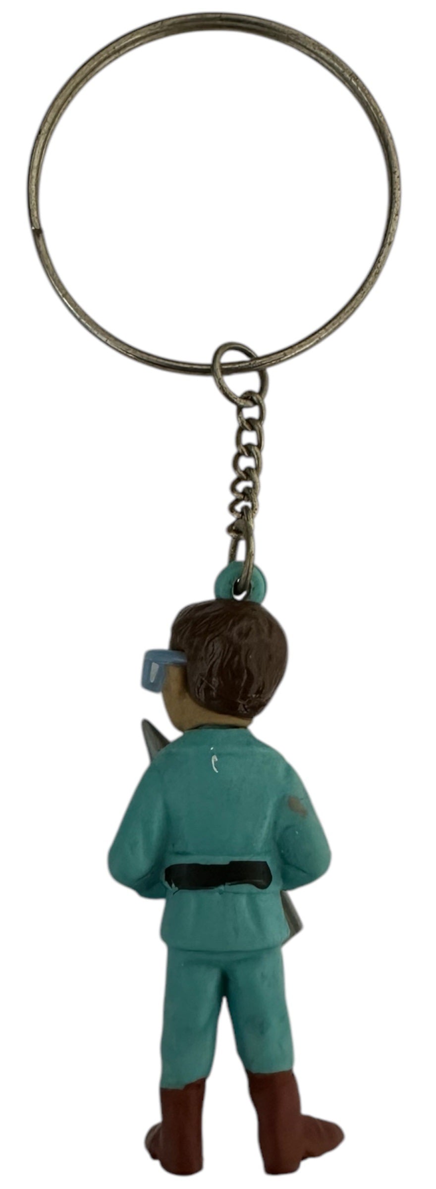 Vintage 1960's Gerry Andersons Thunderbirds - Brains Figural Keyring - Fantastic Condition Ultra Rare Item