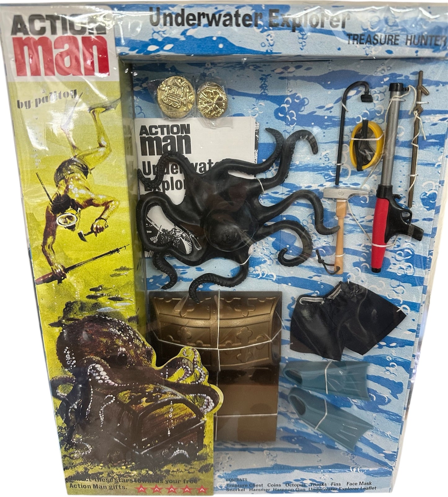 Vintage 2008 Action Man 40th Anniversary Underwater Explorer Treasure Hunter Outfit And Equipment Set - Brand New Factory Sealed Shop Stock Room Find