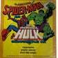 Vintage 1979 Marvels Colorforms Play Set - The Amazing Spiderman And The Incredible Hulk - Very Good Condition In The Original Box