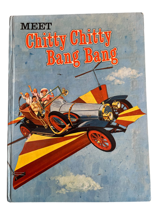 Vintage Collins 1968 Meet Chitty Chitty Bang Bang Large Hardback Book - Very Good Condition