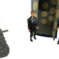 Vintage Dapol 1987 Doctor Dr Who Limited Edition 4" Action Play Set With 7th Doctor, K-9, Dalek, Ice Warrior & Ace Figures - Former Shop Display Set