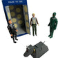 Vintage Dapol 1987 Doctor Dr Who Limited Edition 4" Action Play Set With 7th Doctor, K-9, Dalek, Ice Warrior & Ace Figures - Former Shop Display Set