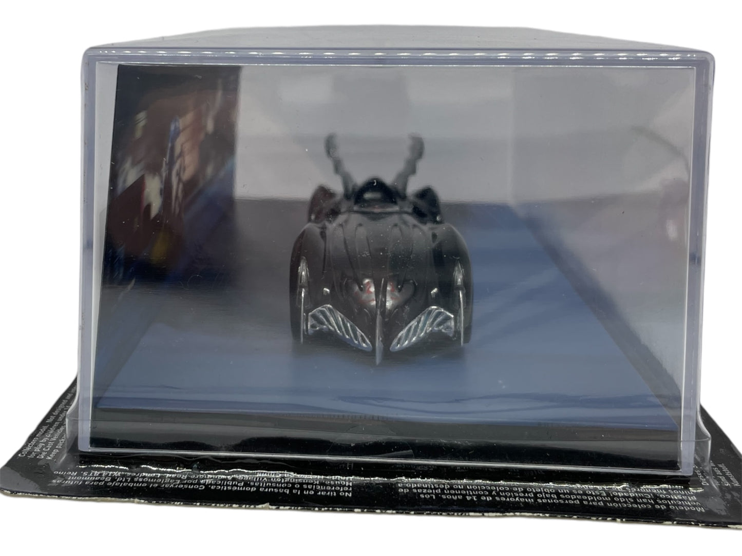 Batman Automobilia - The Definitive Collection Of Batman Vehicles - No. 35 Batman And Robin Movie Die-cast Batmobile In Display Case - Shop Stock Room Find