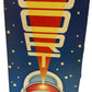 Vintage Rocket 2000 The Day The Earth Stood Still - Gort The Robot Metal Clockwork Wind Up Action Figure - Former Shop Counter Display Item