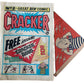 Vintage Rare Cracker Weekly Comic Magazine Issue No. 2 Comic Every Monday 25th January 1975 With Free Gift - The Big Noise Cracker Banger - Former Shop Stock