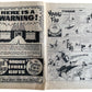 Vintage Rare Cracker Weekly Comic Magazine Issue No. 2 Comic Every Monday 25th January 1975 With Free Gift - The Big Noise Cracker Banger - Former Shop Stock
