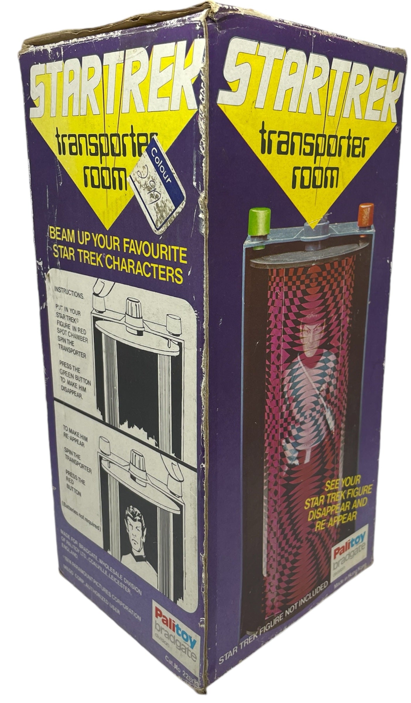 Vintage Mego/Palitoy 1974 Star Trek The Original Series USS Enterprise Transporter Room - Fully Working And Complete In The Original Box