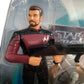 Vintage 1997 Star Trek The Next Generation - 10th Anniversary - Warp Factor Series 1 Combat Action Series Commander William Riker 6 Inch Action Figure With Phaser Rifle Drawing Action - Brand New Factory Sealed Shop Stock Room Find